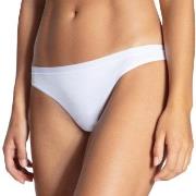 Calida Truser Natural Comfort Thong Hvit bomull X-Small Dame