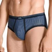 Calida Yellowbration Brief Blåstripete bomull X-Large Herre