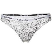 Calvin Klein Truser Carousel Bikini Hvit/Svart bomull Small Dame