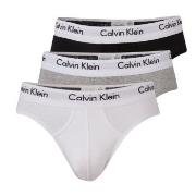 Calvin Klein 3P Cotton Stretch Hip Brief Mixed bomull Large Herre