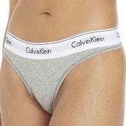 Calvin Klein Truser Modern Cotton Thong Gråmelerad X-Small Dame