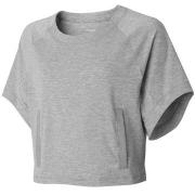 Casall Boxy Crewneck Lysgrå polyester 40 Dame