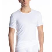 Calida Cotton Code T-shirt Hvit bomull Medium Herre