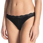 Calida Truser Etude Toujours Low Cut Brief Svart bomull Medium Dame