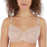 Freya BH Viva Underwire Side Support Lace Bra Beige polyamid D 75 Dame