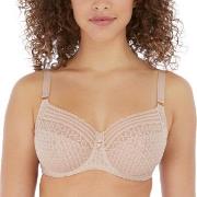 Freya BH Viva Underwire Side Support Lace Bra Beige polyamid L 75 Dame