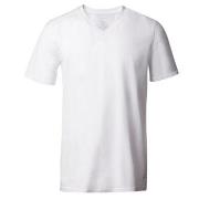 Frigo Cotton T-Shirt V-Neck Hvit bomull X-Large Herre