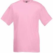 Fruit of the Loom Valueweight Crew Neck T Rosa bomull Medium Herre