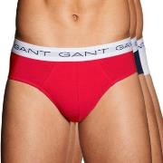 Gant 3P Cotton Stretch Briefs Mixed bomull X-Large Herre