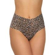 Hanky Panky Truser Retro Thong Leopard Leopard nylon One Size Dame