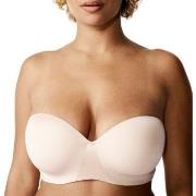 Chantelle BH Essentiall Bandeau T-shirt Bra Beige C 90 Dame