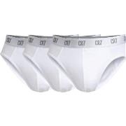 CR7 Cristiano Ronaldo 3P Basic Brief Hvit bomull Large Herre