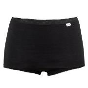 Damella Truser Classic Cotton Maxi Brief Svart bomull XX-Large Dame