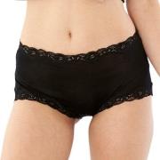 Damella Truser Silk Brief Svart silke X-Large Dame