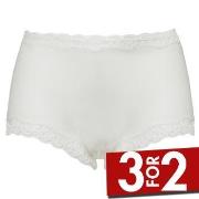 Damella Truser Silk Brief Elfenben silke Small Dame