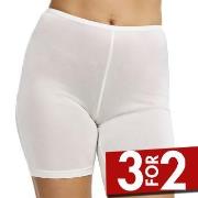 Damella Truser Silk Shorts Elfenben silke X-Large Dame