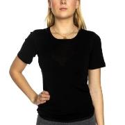 Damella Wool T-Shirt Svart ull Large Dame