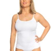 Decoy Top Narrow Straps Hvit polyamid Medium Dame