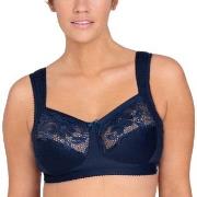 Miss Mary Lovely Lace Support Soft Bra BH Mørkblå F 90 Dame