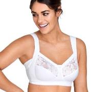 Miss Mary Lovely Lace Support Soft Bra BH Hvit B 80 Dame