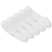 Resteröds Strømper 5P Bamboo Invisible Socks Hvit Str 40/45 Herre