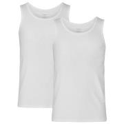 Resteröds 2P Bamboo Tank Top Hvit Medium Herre