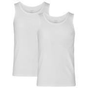 Resteröds 2P Bamboo Tank Top Hvit Large Herre