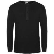 Resteröds Organic Cotton Grandpa Long Sleeve Svart økologisk bomull Sm...