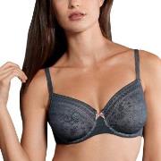 Rosa Faia BH Fleur Underwire Bra Antracit polyamid D 85 Dame