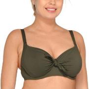 Saltabad Dolly Bikini Bra Militærgrønn polyamid D 90 Dame