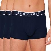 Schiesser 3P 95-5 Organic Cotton Rio Boxer Mørkblå X-Large Herre