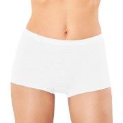 Sloggi Truser Basic Short Hvit bomull 40 Dame