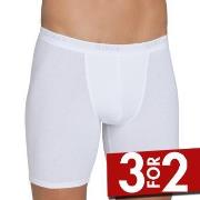 Sloggi For Men Basic Long Hvit bomull X-Large Herre