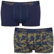 Sloggi 2P For Men Start Hip Marine mønster bomull XX-Large Herre