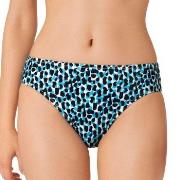 Sloggi Koh Tachai High Leg Bikini Brief Svart/Blå Medium Dame