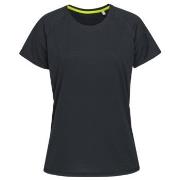 Stedman Active 140 Raglan For Women Svart polyester Medium Dame