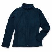 Stedman Active Fleece Jacket For Women Mørkblå polyester Small Dame