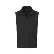 Stedman Active Fleece Vest For Men Svart polyester XX-Large Herre