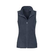 Stedman Active Fleece Vest For Women Mørkblå polyester Medium Dame