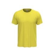 Stedman Classic Men T-shirt Gul bomull Large Herre