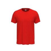 Stedman Classic Men T-shirt Rød bomull Small Herre