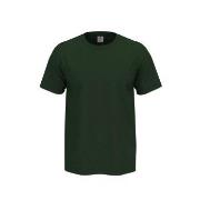Stedman Comfort Men T-shirt Mørkgrørnn  bomull Small Herre