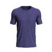 Stedman Morgan Crew Neck Mørkelilla ringspunnet bomull Large Herre