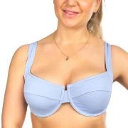 Sunseeker Rustic Sweetheart Underwire Bikini Bra Lysblå polyamid D 40 ...