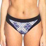 Sunseeker Tribe Attack Full Classic Bikini Panty Svart mønstret 40 Dam...
