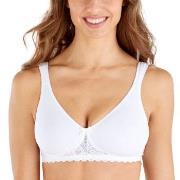 Swegmark BH Beautiform Soft Bra Fairtrade Molded Cups Hvit D 90 Dame