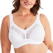 Swegmark BH Cotton Star Soft Bra Hvit bomull B 85 Dame