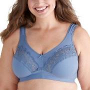 Swegmark BH Treasure Soft Bra Blå bomull C 85 Dame