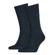 Tommy Hilfiger Strømper 2P Men Classic Sock Jeansblå Str 39/42 Herre