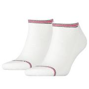 Tommy Hilfiger Strømper 2P Men Iconic Sports Sneaker Sock Hvit bomull ...